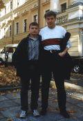 Р.Дасаев и А.Бадулин после пресс-конференции